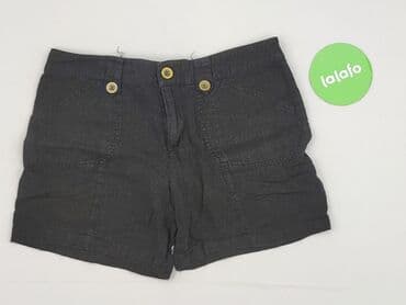 krótkie spodenki damskie jeansowe czarne: Denim Co, Szorty damskie, rozmiar XL — 2