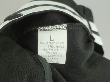 długie spodnie damskie dla wysokich: Spodnie materiałowe damskie, rozmiar L — 4