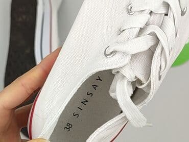 biale trampki levis: Sinsay, Trampki damskie, rozmiar 38 — 5