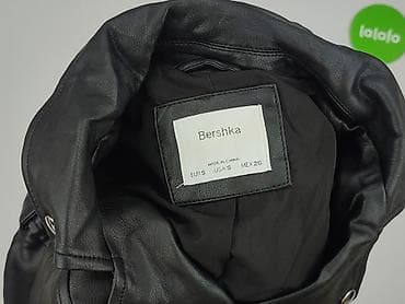 pln leather jacket: Bershka, Kurtka skórzana damska, rozmiar S — 5
