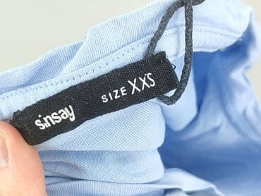 sinsay t shirty basic: Sinsay, T-shirt damski, rozmiar 2XS — 5