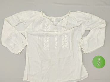 biała bluzka z haftem góralskim: Bluzka damska, rozmiar One size — 3