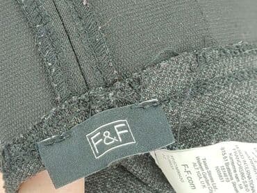 woskowane legginsy z wysokim stanem: F&F, Spodnie materiałowe damskie, rozmiar M — 5