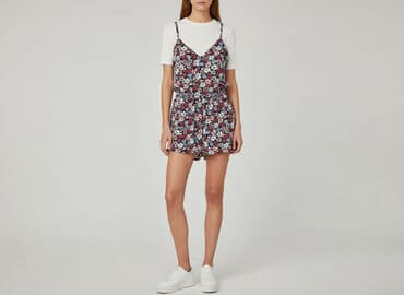 h m kombinezon kwiaty: H&M Divided, Kombinezon damski, rozmiar S — 7