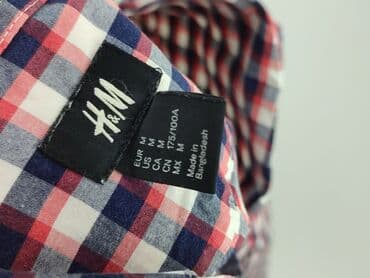czerwone spodnie h m: H&M, Koszulа dla mężczyzn, rozmiar M — 4