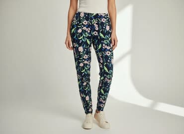 moodo krótkie spodenki damskie: Moodo, Spodnie materiałowe damskie, rozmiar M — 6