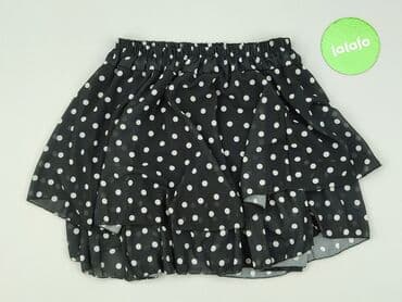 biala spodniczka w czarne kropki: Spódnica damska, S — 3