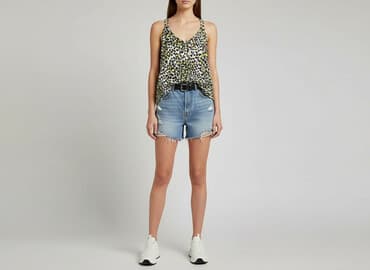 neonowe ubrania h m: H&M, Bluzka damska, rozmiar S — 8