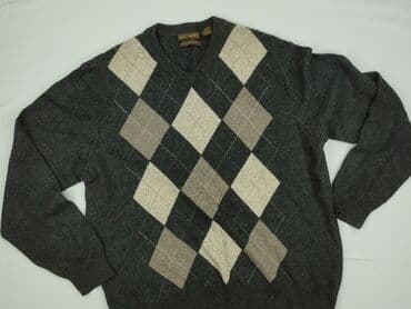 sweter z kaszmiru c a: Sweter dla mężczyzn, rozmiar L — 1