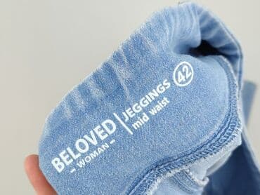 spodnie baggy damskie jeans: Legginsy rozmiar XL — 4