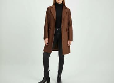 kurtka sztruksowa new yorker: Trencz damski, rozmiar S — 7