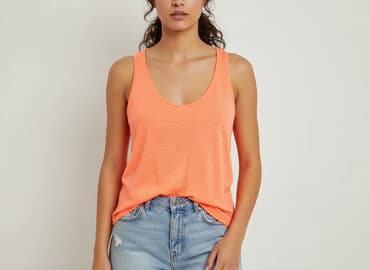 stradivarius podkoszulki damskie: Primark, T-shirt damski, rozmiar L — 7