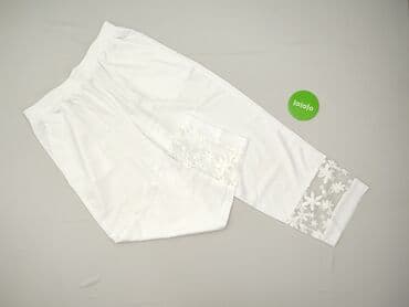 f f majtki damskie: Spodnie materiałowe damskie, rozmiar 2XL — 2