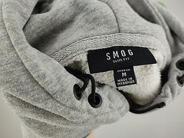 merch: SMOG, Bluza z kapturem damska, rozmiar M — 4