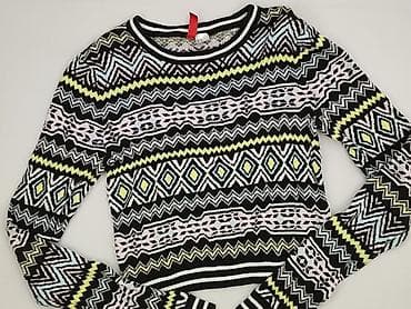 niebieski sweter hm: H&M Divided, Sweter damski, rozmiar XS — 1