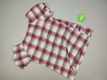 bluzki w kratkę czerwona: Women's blouse, size M — 4