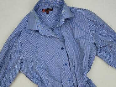 koszula niebieska hm: Dressmann, Koszulа dla mężczyzn, rozmiar S — 1