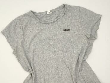 hm t shirty basic: H&M Divided, T-shirt damski, rozmiar L — 1