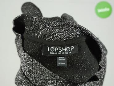 cropp bluzki z krótkim rękawem: Topshop, Top damski, rozmiar L — 4