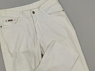 dżinsy 3 4: Spodnie materiałowe damskie, rozmiar S — 1