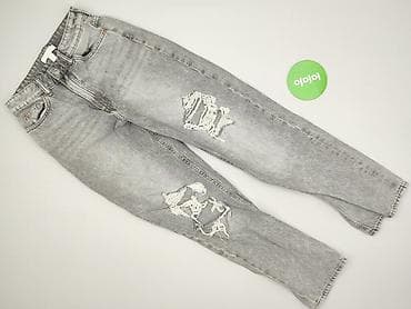 dżinsy oversize: H&M, Jeansy damskie, rozmiar XS — 2