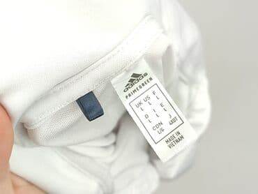 bytom biala koszula: Adidas, Damska koszulka polo, rozmiar L — 4