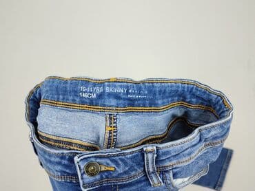 t shirt basic h m: Spodnie jeansowe, 11 lat, 140/146, stan - Bardzo dobry — 4