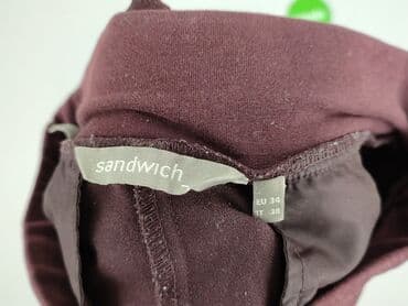 jeansy damskie podarte: Sandwich, Material trousers for women, size XS (EU 34) — 4