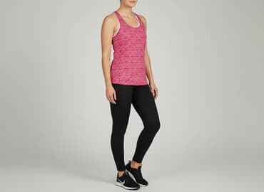 koszulka na ramiączkach decathlon: Women`s T-shirt, size XL — 1