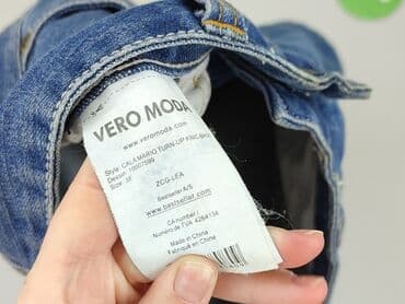 woskowane legginsy z wysokim stanem zara: Vero Moda, Шорти жіночі, розмір M — 5