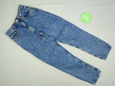 jasne dżinsy z wysokim stanem: Sinsay, Jeansy damskie, rozmiar XS — 2