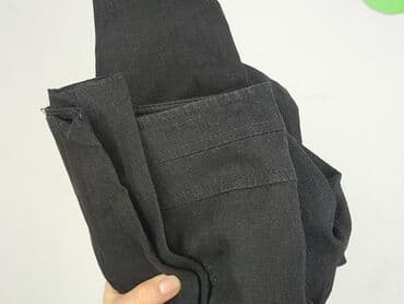 szare szerokie jeansy: F&F, Spodnie materiałowe damskie, rozmiar 3XL — 5