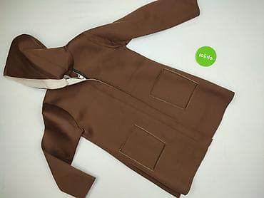 czekoladowe: ITALY FASHION, Płaszcz damski, rozmiar One size — 2