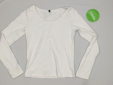 biała bluzka basic damska: Sisley, Bluzka damska, rozmiar L — 2