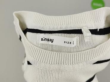 stradivarius koszula biala: Sinsay, Bluzka damska, rozmiar L — 4