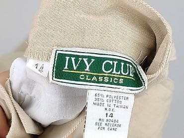 spodnie do p: Spodnie materiałowe damskie, rozmiar XL — 4