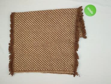 Artykuły papiernicze: Brązowy pleciony bieżnik/mały dywanik z frędzlami - Wzór: drobna — 3