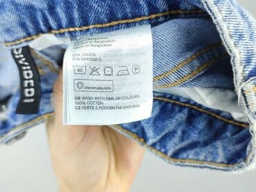 high waist jeans mom fit: H&M Divided, Jeansy damskie, rozmiar XS — 5