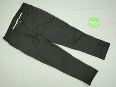 hm krótkie spodenki czarne: H&M, Spodnie materiałowe damskie, rozmiar M — 2