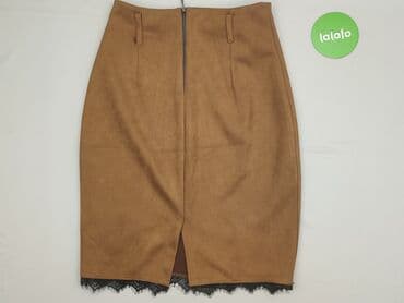 spódnice z wysokim stanem skórzane: Moda Italia, Spódnica damska, rozmiar M — 3