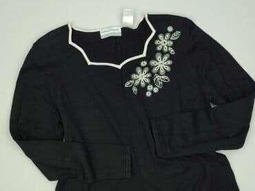 bluzki czarne z bufiastymi rękawami: Bluzka damska, rozmiar S — 1