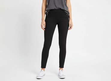 legginsy woskowane push up: Legginsy Eleganckie damskie, rozmiar XS — 7