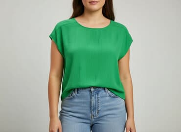 marynarki plus size damskie: Once, Bluzka damska, XL — 6