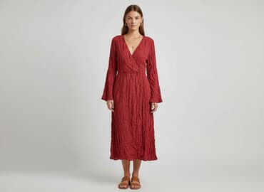 piękne czerwone sukienki na wesele: One More Story, Sukienka damska, rozmiar M — 7