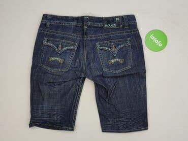 granatowe krótkie spodenki: Szorty damskie, rozmiar L — 3