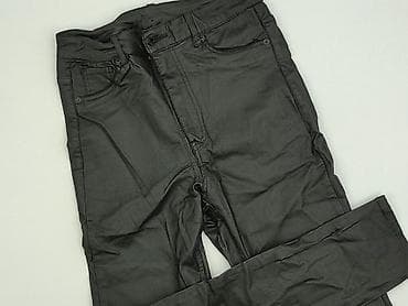 leginsy hm: H&M, Legginsy Ze skóry ekologicznej damskie, rozmiar S — 1