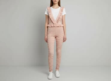 kombinezon brokatowy damski: Kombinezon damski, rozmiar S — 5