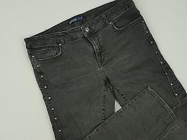 zara basic spódnice: Jeansy damskie, rozmiar S — 1
