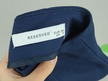 granatowa spódnice reserved: Reserved, Spódnica damska, rozmiar S — 4