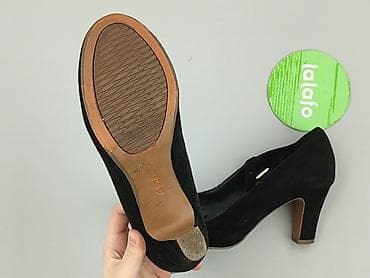 klapki birkmann: Clarks, Półbuty damskie, rozmiar 37 — 4